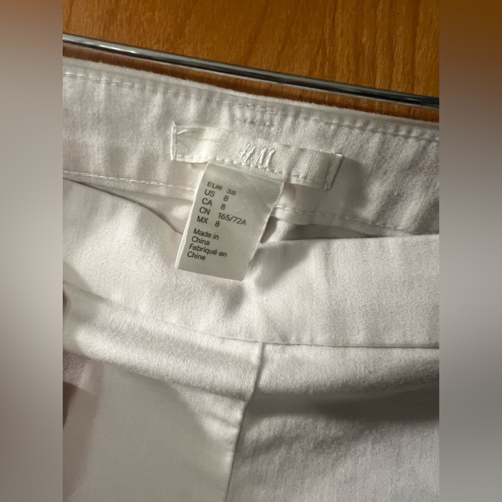 H&M White Women's Pants - Picture 4 of 4